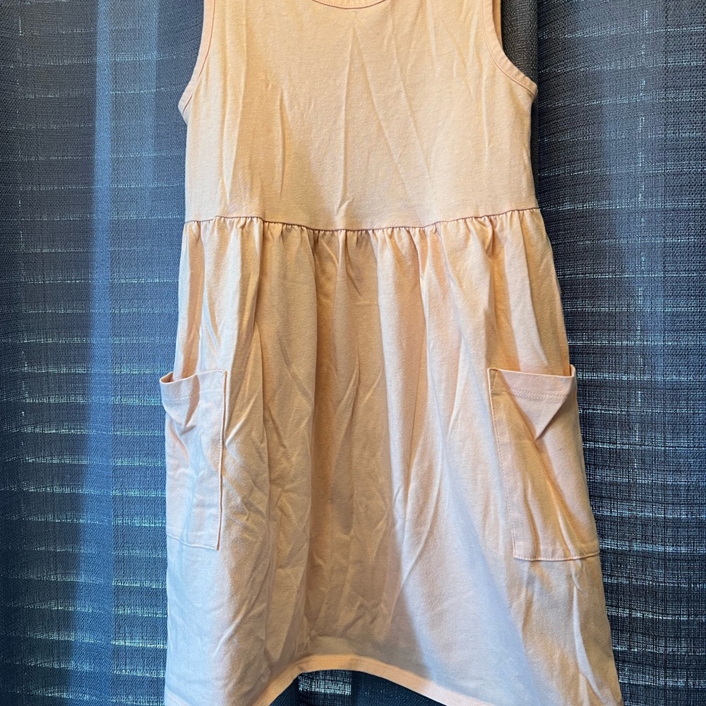 Peach dress